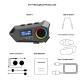 Helmet Bluetooth Headset With Screen Motorcycle Riding Music Waterproof