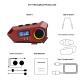 Helmet Bluetooth Headset With Screen Motorcycle Riding Music Waterproof