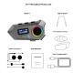 Helmet Bluetooth Headset With Screen Motorcycle Riding Music Waterproof