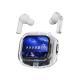 MG6 Transparent LCD Color Screen Wireless Bluetooth Headset Smart Touch Screen Transparent Exquisite Battery Compartment Long Endurance Noise Reduction