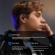 Unilateral Double Speaker Ear-mounted Bluetooth Headset