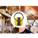 Head-mounted Protective Soundproof Noise Reduction Mute Earmuffs