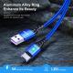 Braided Data Cable With Light For Android