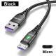 Braided Data Cable With Light For Android