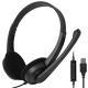 In Stock Computer USB E-sports Telephone Service Customer Service Game Headset Wired Music Voice