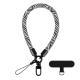 Mobile Phone Short Polyester Rope Anti-theft Wrist Strap Keychain