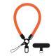 Mobile Phone Short Polyester Rope Anti-theft Wrist Strap Keychain