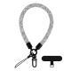 Mobile Phone Short Polyester Rope Anti-theft Wrist Strap Keychain