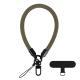 Mobile Phone Short Polyester Rope Anti-theft Wrist Strap Keychain