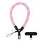 Mobile Phone Short Polyester Rope Anti-theft Wrist Strap Keychain