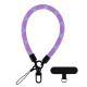 Mobile Phone Short Polyester Rope Anti-theft Wrist Strap Keychain