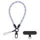 Mobile Phone Short Polyester Rope Anti-theft Wrist Strap Keychain