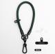 Mobile Phone Short Polyester Rope Anti-theft Wrist Strap Keychain