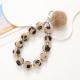 Pompons Beaded Mobile Phone Pendant Diy