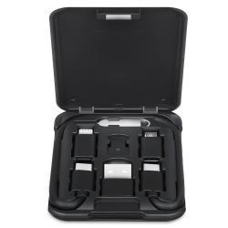 Portable Data Cable Business Card Holder Multi-function Charging Cable Mobile Phone Bracket Six-in-one
