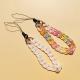 Fashion Frosted Acrylic Chain Mobile Phone Charm Candy Color Anti-lost Lanyard Womens Ornaments