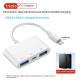 Lightning Interface Expansion Dock Mouse Keyboard OTG Adapter Typec
