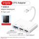 Lightning Interface Expansion Dock Mouse Keyboard OTG Adapter Typec
