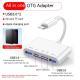 Lightning Interface Expansion Dock Mouse Keyboard OTG Adapter Typec
