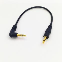 20CM35mm Male-to-male Speaker Cable Three-section Gold-plated Computer Cellphone Speaker Connection