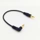 20CM35mm Male-to-male Speaker Cable Three-section Gold-plated Computer Cellphone Speaker Connection