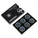 Cell phone radiation protection stickers
