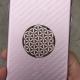 Flower of life uv patch phone decoration