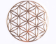 Flower of life uv patch phone decoration