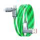 Star Sky Gorgeous Color Streamer Fast Charging Four-in-one Luminous Charging Cable