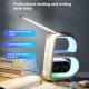 New B-Shaped Blutooth Speaker Multifunctional Smart Music Rhythm Lighting Phone Wireless Charger TF Card AUX Input Standard Mode