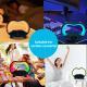 New 6 In 1 Smart Remote Control Bluetooth-compatible Ambience Intelligent LED Table Lamp Multi-function Wireless Charger Night Light Bluetooth-compatible Speaker