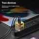 WK Double C Gallium Nitride Charging Plug Transparent Cube