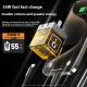 WK Double C Gallium Nitride Charging Plug Transparent Cube