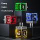 WK Double C Gallium Nitride Charging Plug Transparent Cube