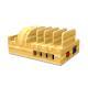 Desktop Multi-USB Bamboo Charger Bracket