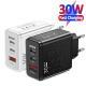 Luminous LED USB 2PD Type-c Mobile Phone Charger