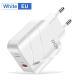 40W PD QC30 Fast Charging Mobile Phone Charger