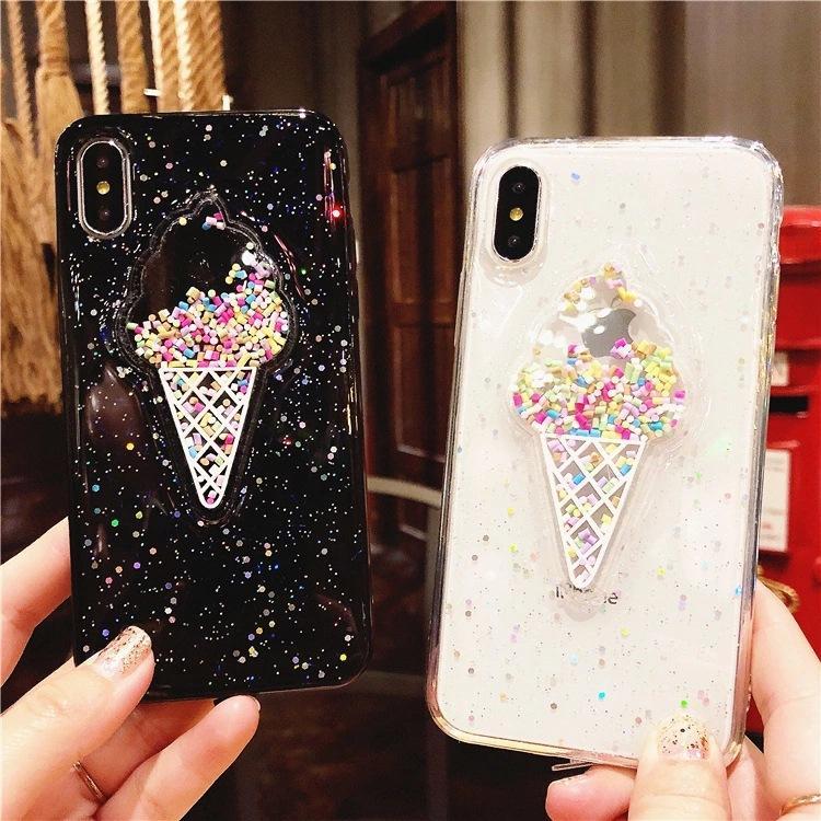 Color ice cream mobile phone case
