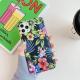 Retro literary flower leaf phone case