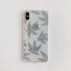 Electroplated leaf pineapple maple phone case