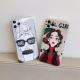 Cool girl transparent soft shell