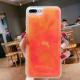 Fluorescent Liquid Quicksand Phone Case Custom Logo Name