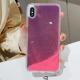 Fluorescent Liquid Quicksand Phone Case Custom Logo Name