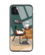 Incoming call flash luminous glass shell