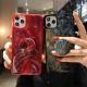 Marble bracket mobile phone case