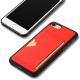 Compatible with Apple , Simple card slot card sleeve integrated mobile phone case