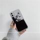 Compatible with Apple , Super Cool Splash Ink Black Liquid Shell Phone Case