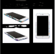 Compatible with Apple , Hard Shell Half-pack Shiny Couple Trendy Mobile Phone Case