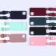 Compatible with Apple , Color Adjustable Webbing Strap Skin Phone Case