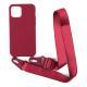 Compatible with Apple , Color Adjustable Webbing Strap Skin Phone Case